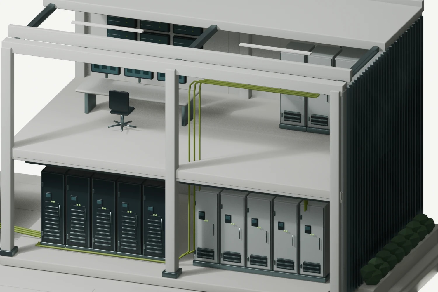 Systems integration illustrated through a technical facility model